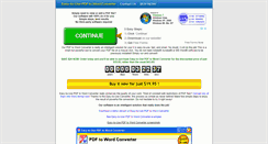 Desktop Screenshot of pdf-to-word.easy-to-use-solutions.com
