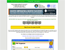 Tablet Screenshot of pdf-organizer.easy-to-use-solutions.com